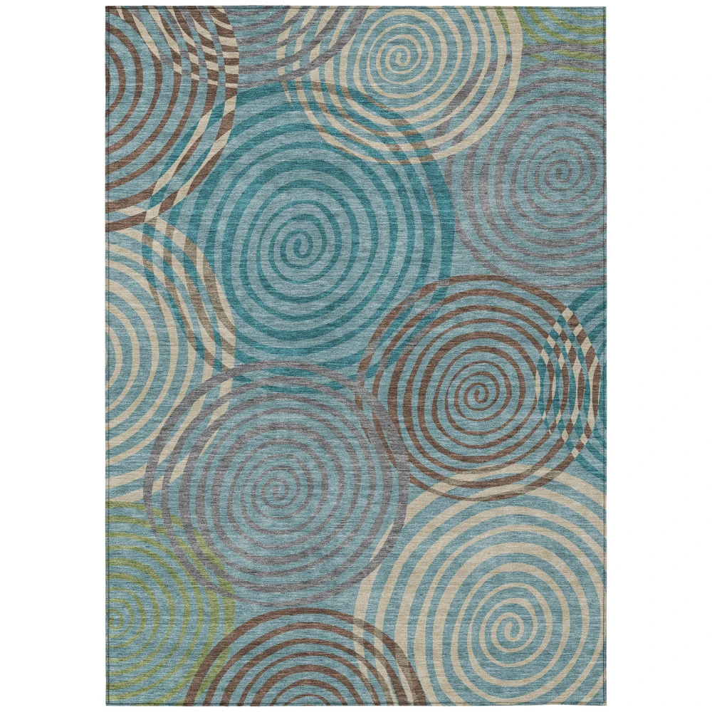 Chantille ACN2435 Teal 3' x 5' Rug