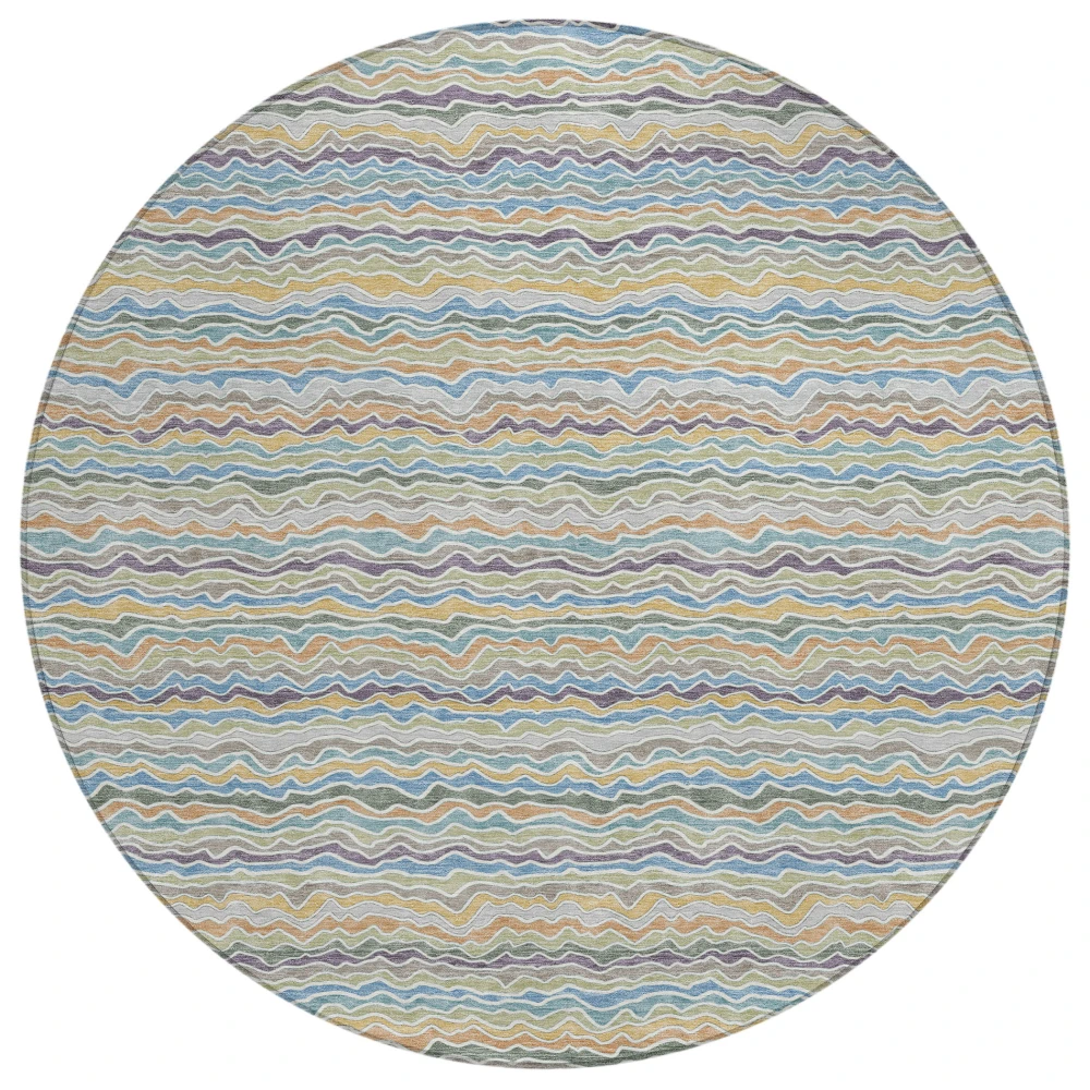 Chantille ACN2436 Blue 8' x 8' Rug