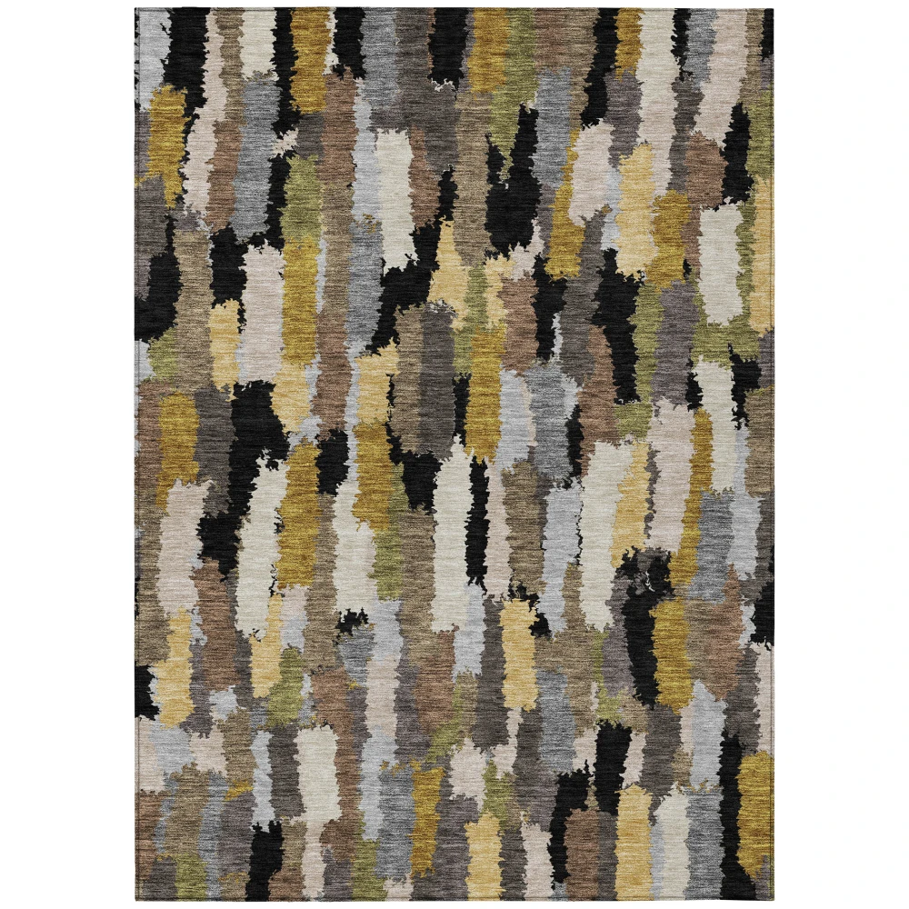 Chantille ACN2437 Black 3' x 5' Rug