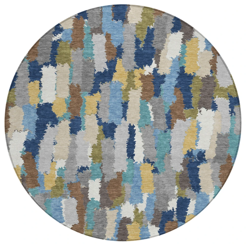 Chantille ACN2437 Navy 8' x 8' Rug