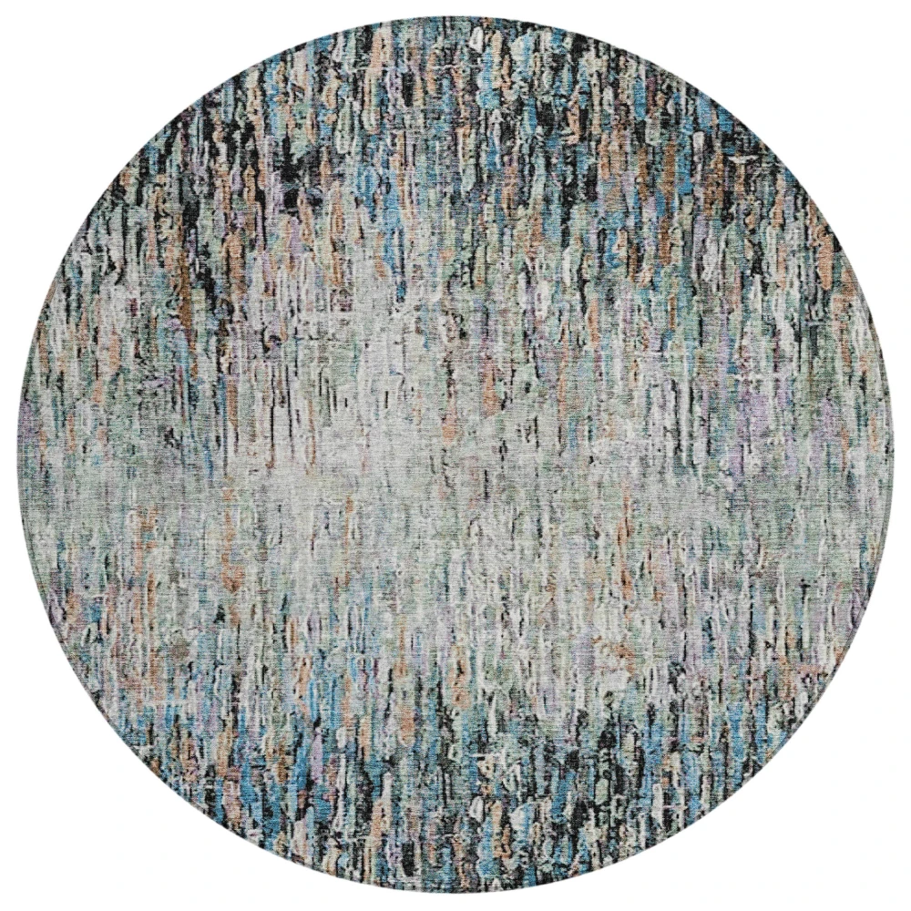 Chantille ACN2439 Black 8' x 8' Rug
