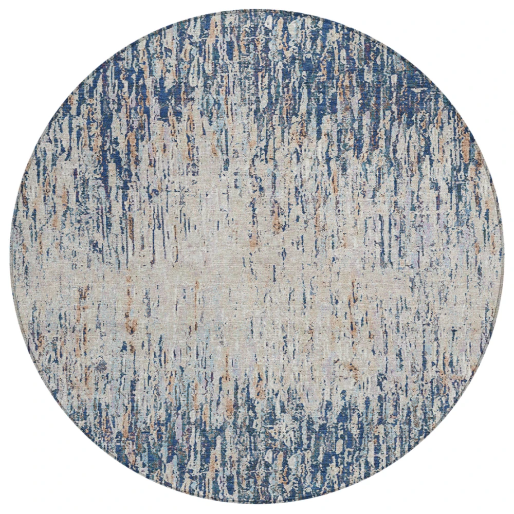 Chantille ACN2439 Navy 8' x 8' Rug