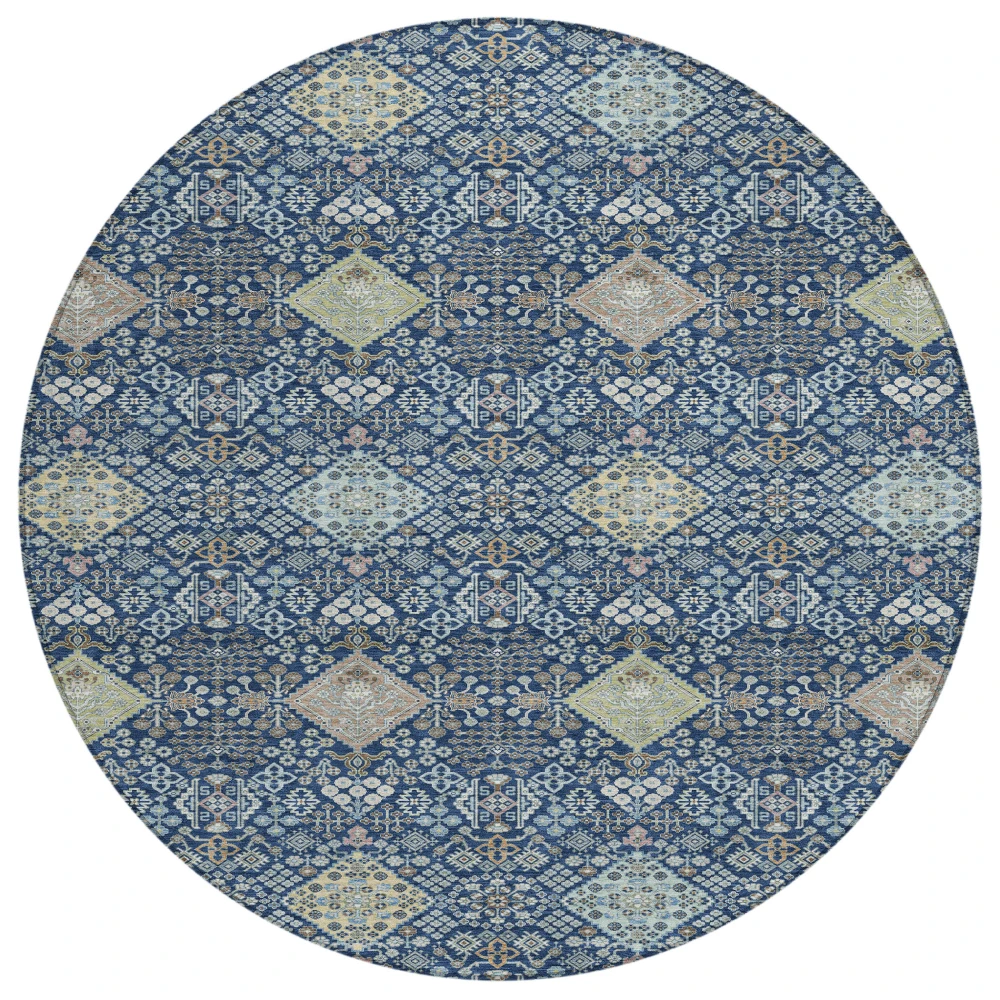 Chantille ACN2440 Navy 8' x 8' Rug