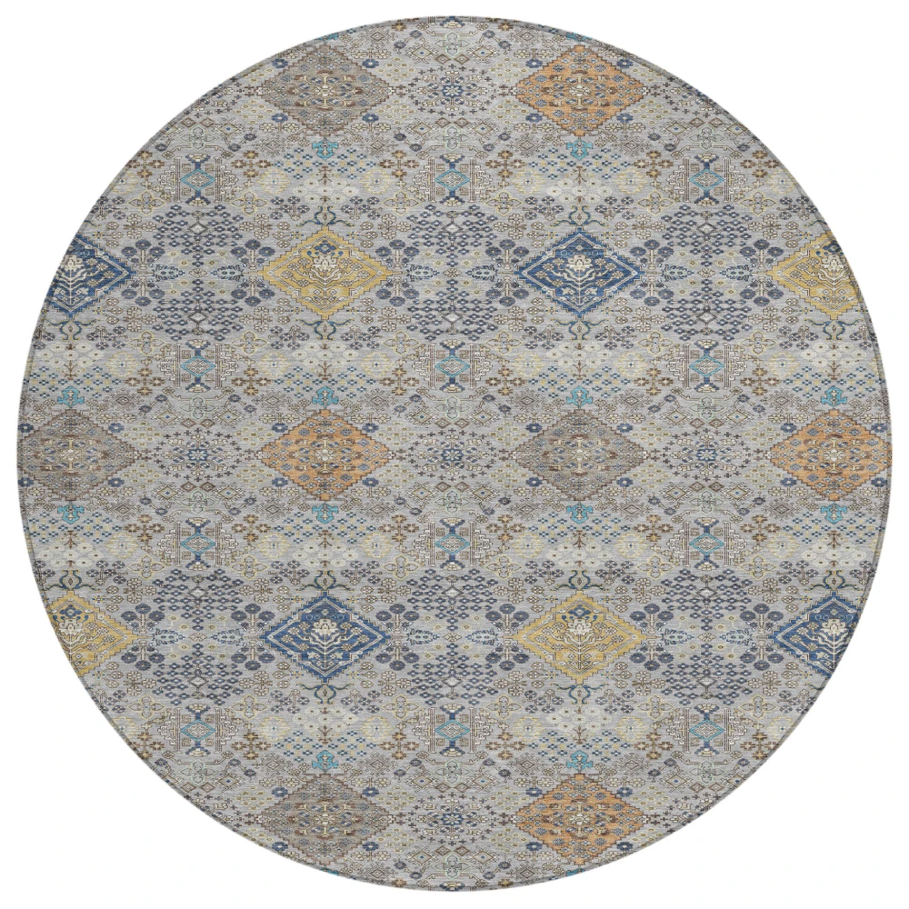 Chantille ACN2440 Silver 8' x 8' Rug