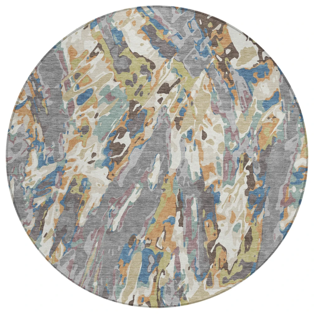 Chantille ACN2441 Gray 8' x 8' Rug