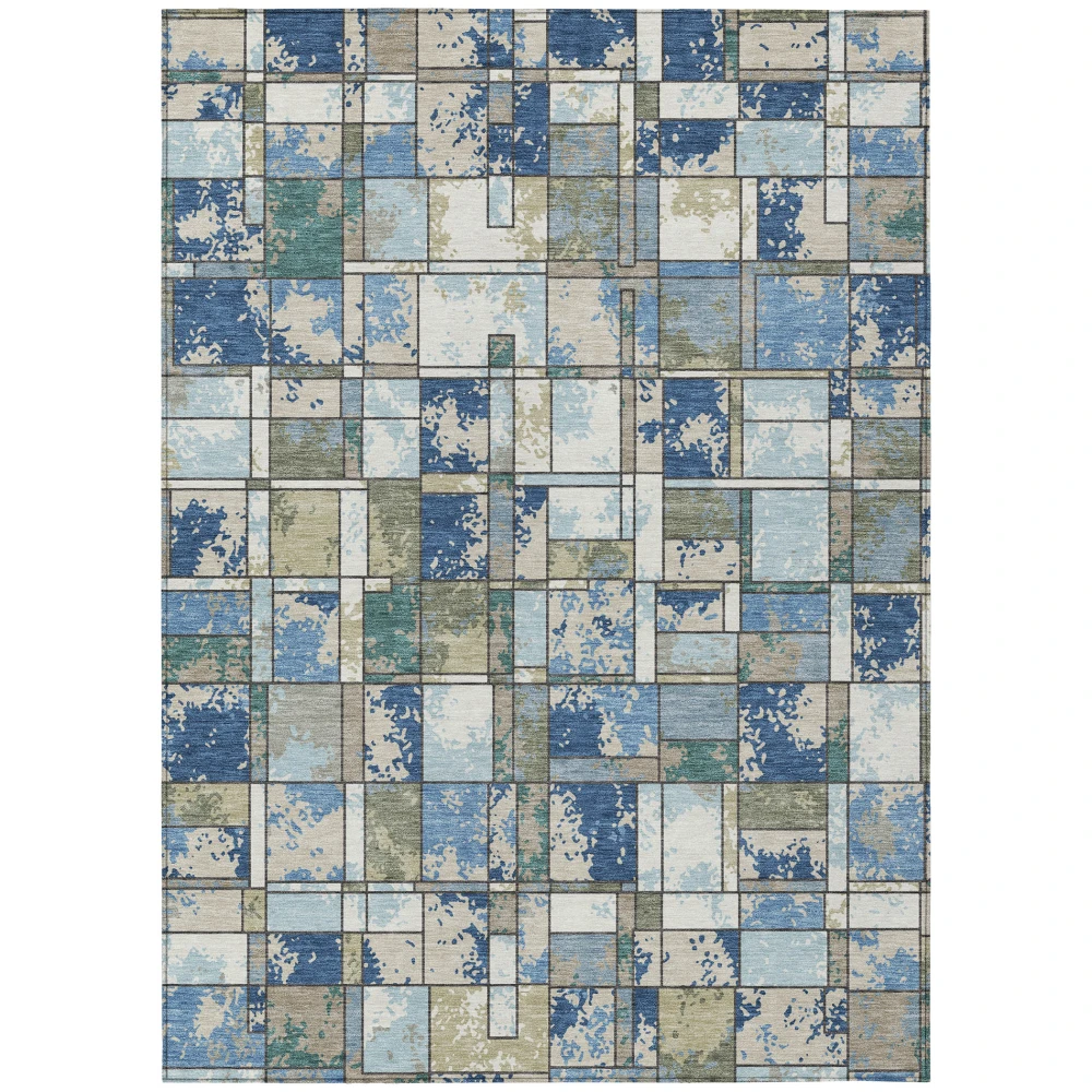 Chantille ACN2442 Blue 3' x 5' Rug
