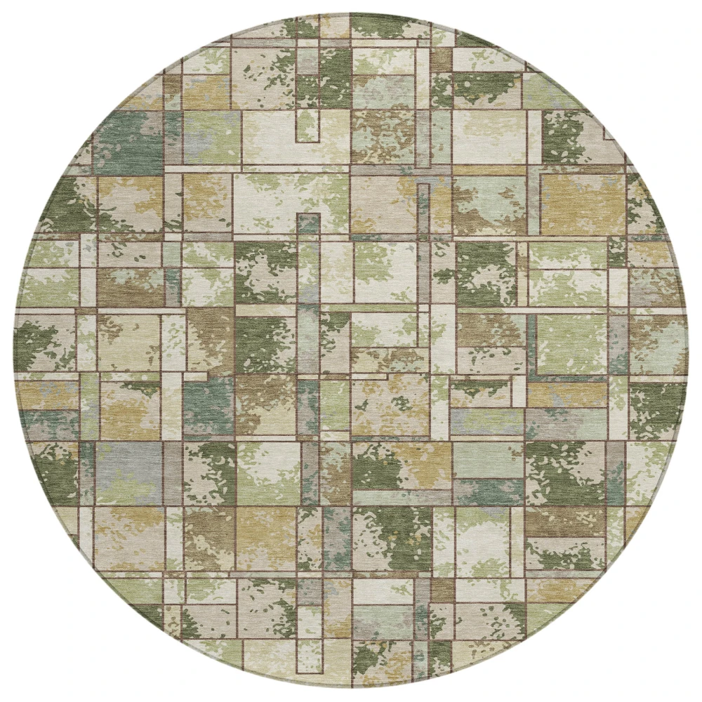 Chantille ACN2442 Olive 8' x 8' Rug