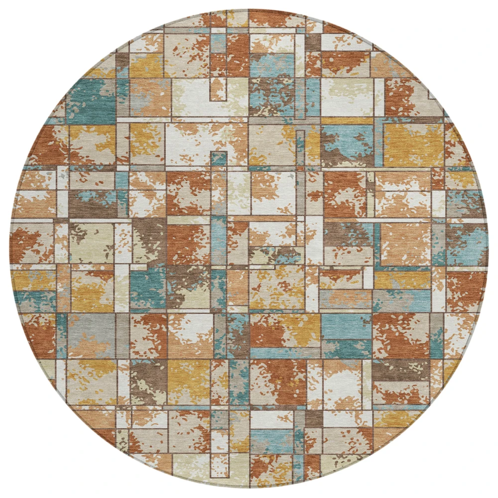 Chantille ACN2442 Paprika 8' x 8' Rug