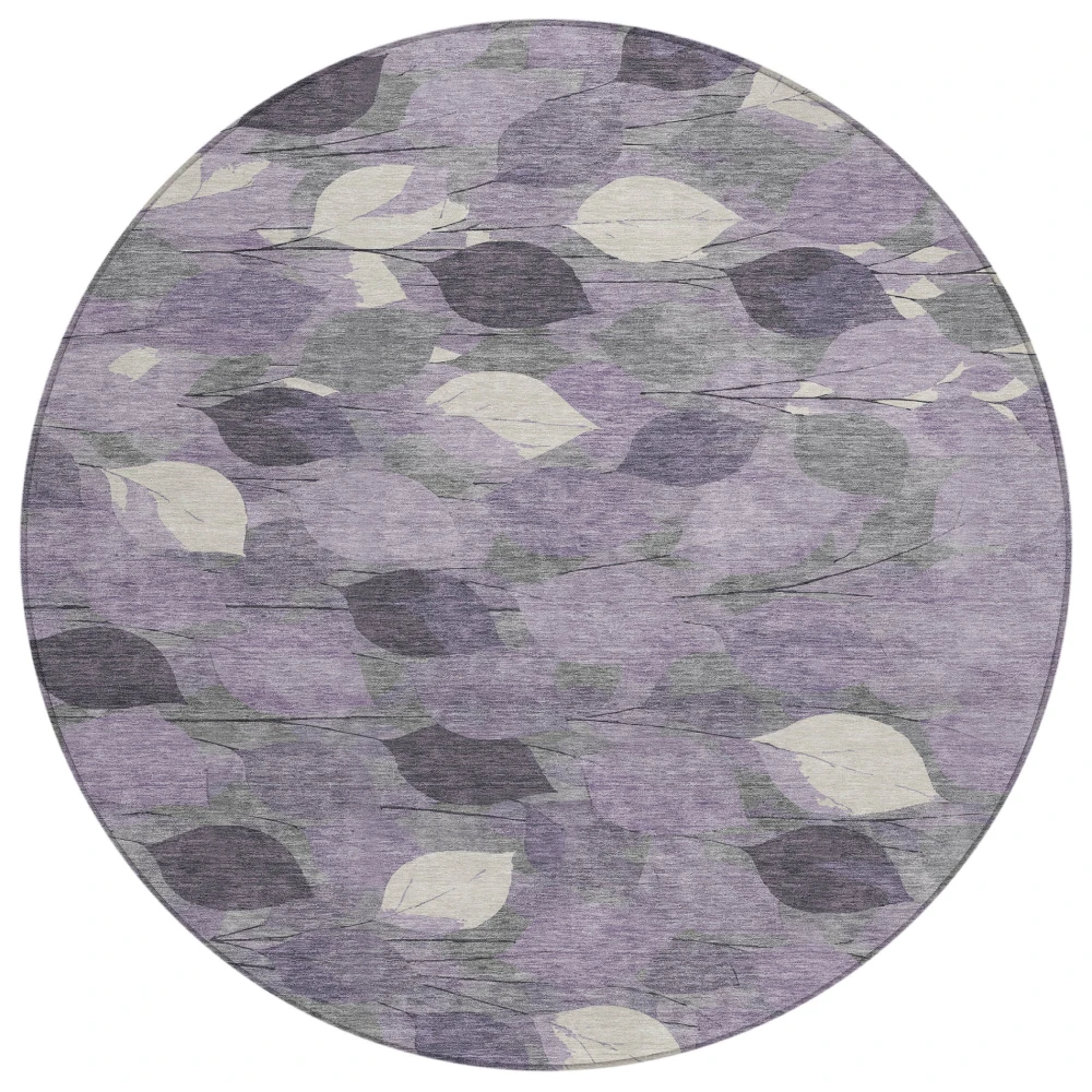 Chantille ACN2444 Purple 8' x 8' Rug