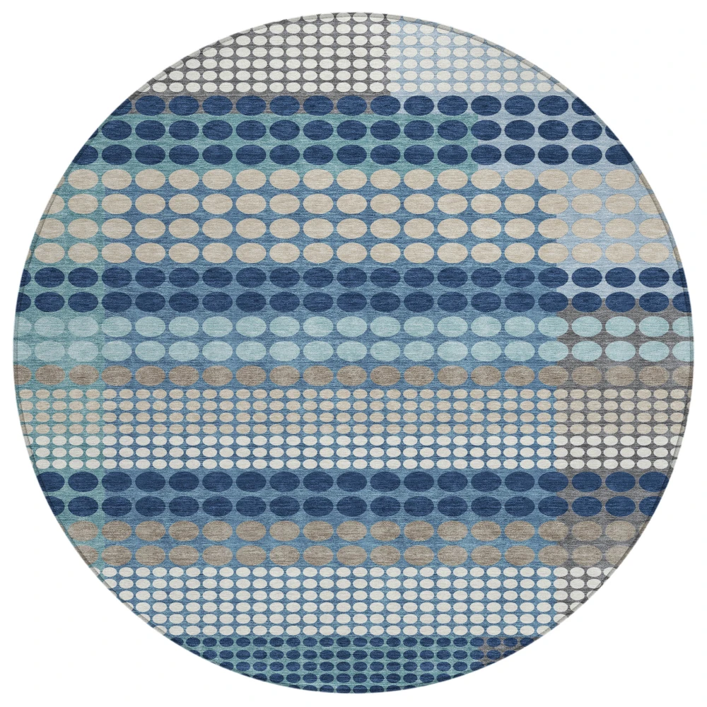 Chantille ACN2445 Blue 8' x 8' Rug