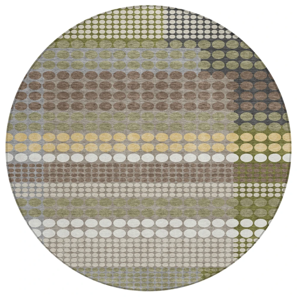 Chantille ACN2445 Olive 8' x 8' Rug