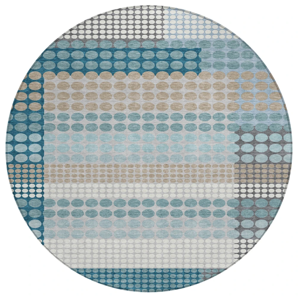 Chantille ACN2445 Teal 8' x 8' Rug