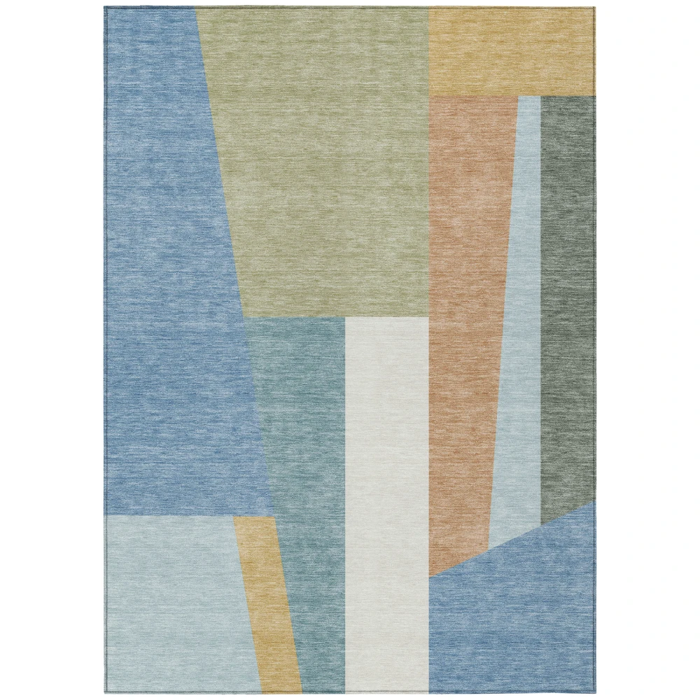 Chantille ACN2446 Blue 3' x 5' Rug