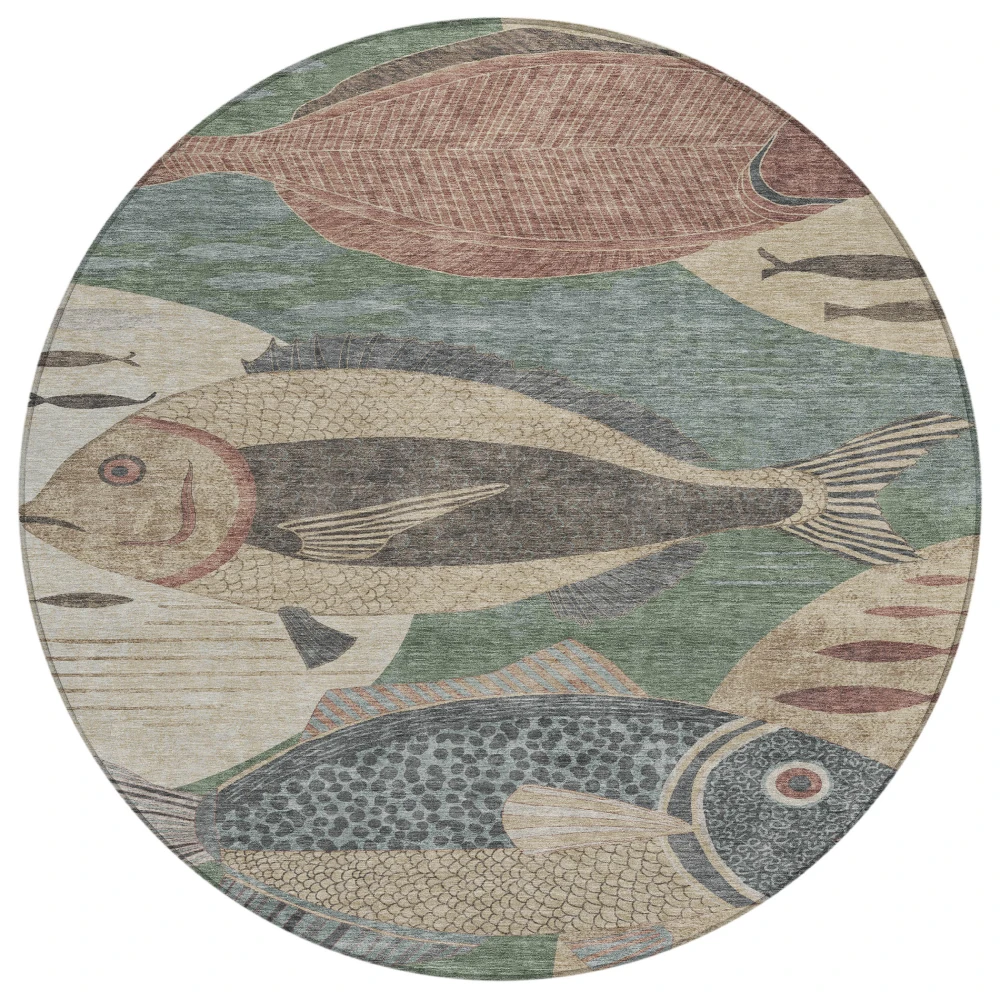 Chantille ACN2447 Basil 8' x 8' Rug