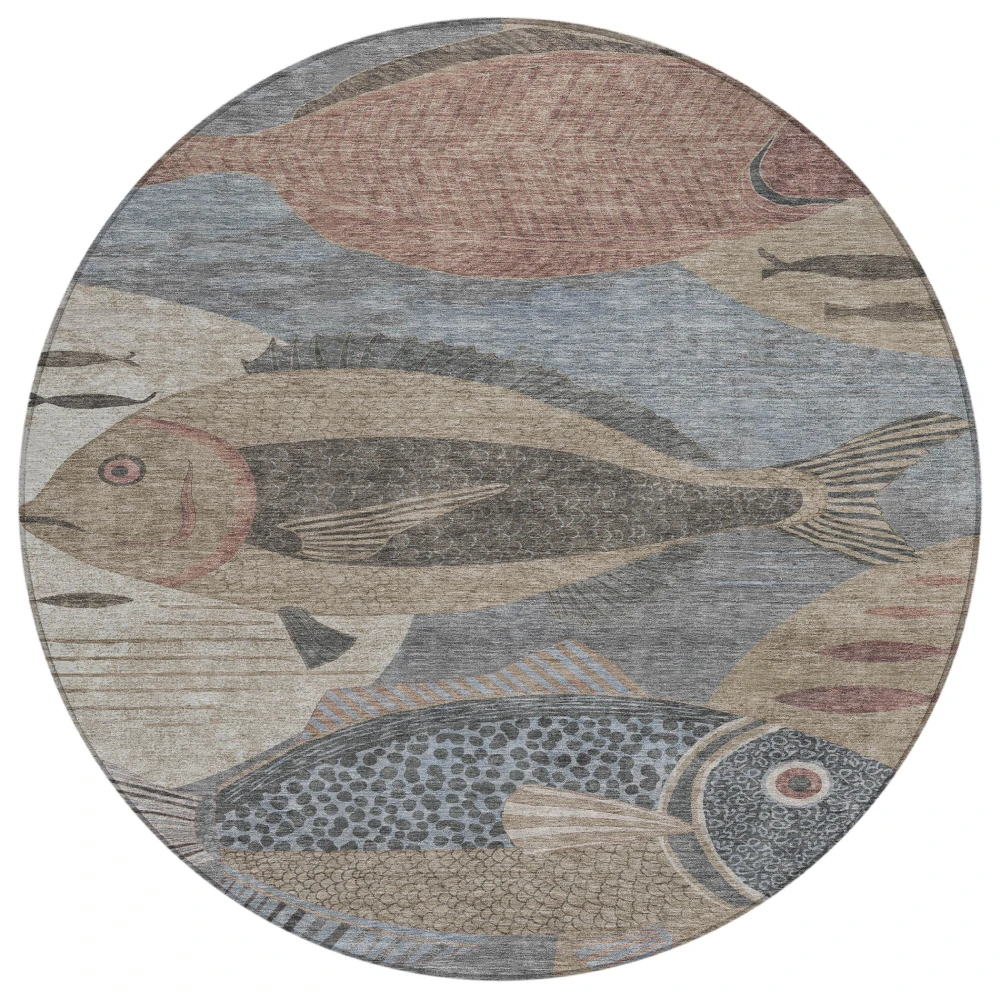Chantille ACN2447 Gray 8' x 8' Rug