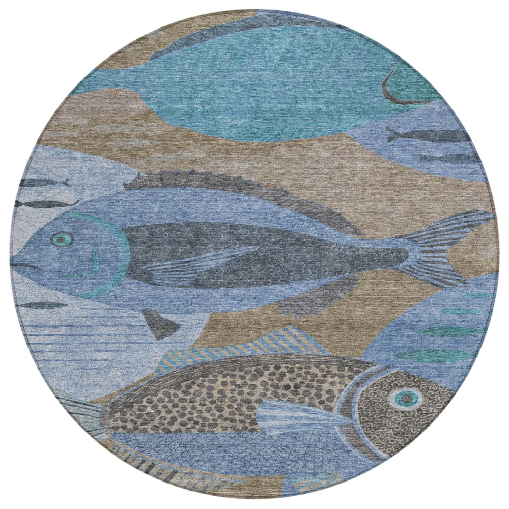 Chantille ACN2447 Taupe 8' x 8' Rug