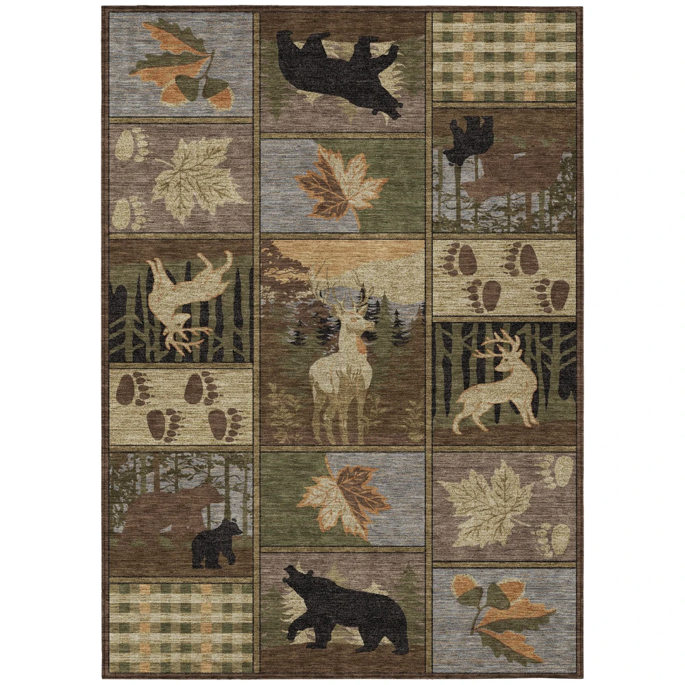 Chantille ACN2448 Chocolate 3' x 5' Rug