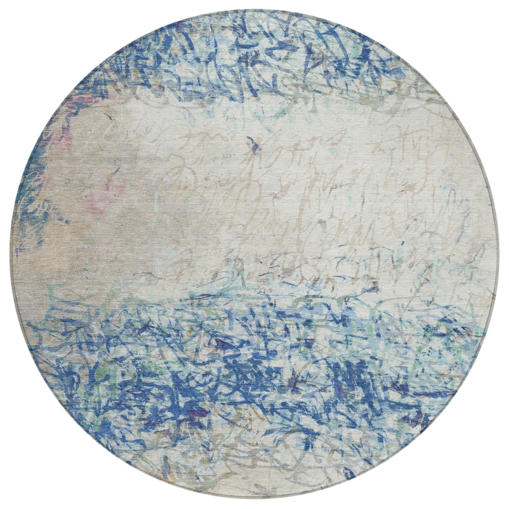 Chantille ACN2449 Navy 8' x 8' Rug