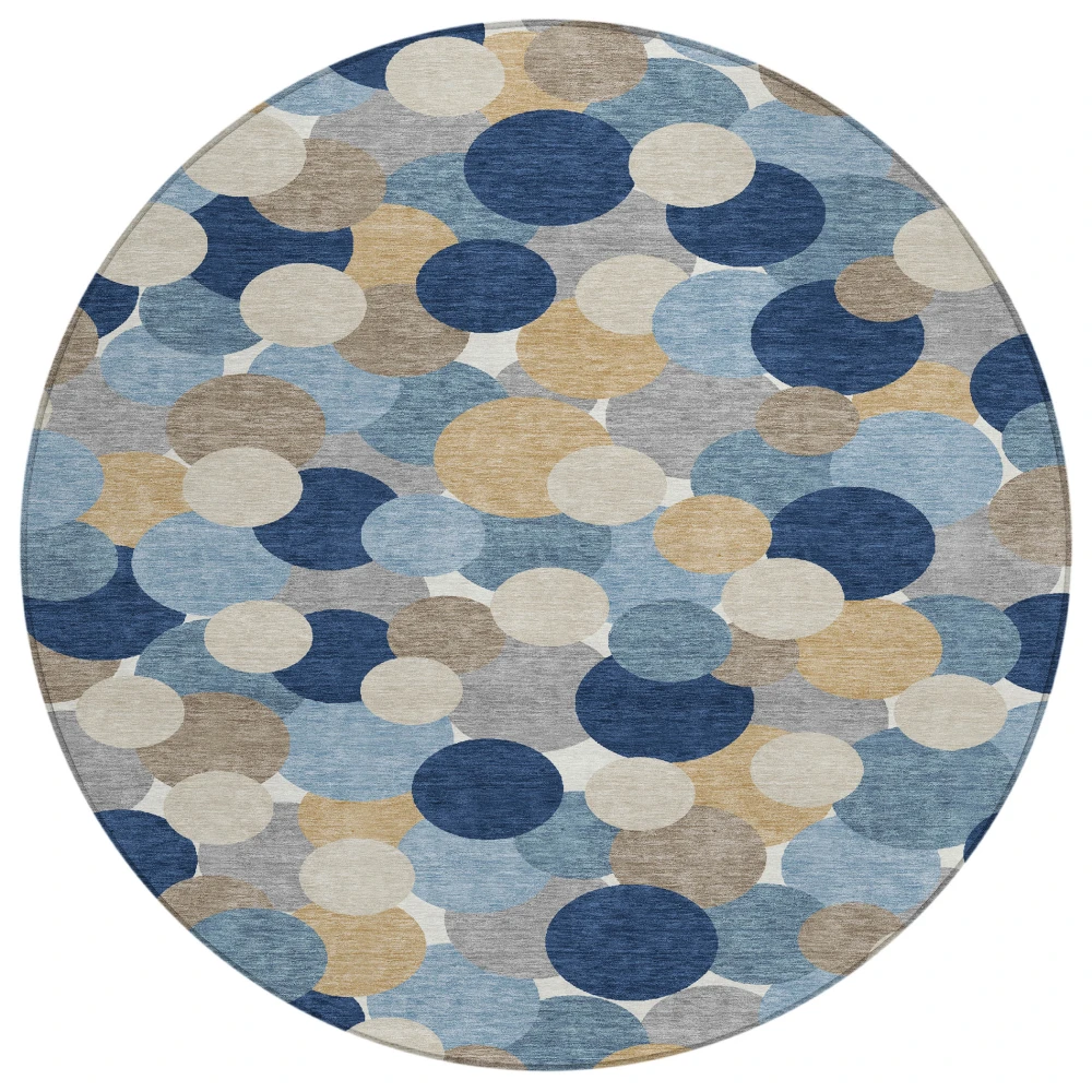 Chantille ACN2450 Blue 8' x 8' Rug