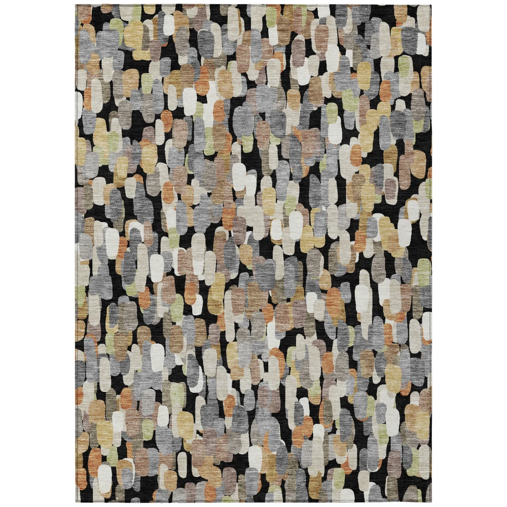 Chantille ACN2451 Black 5' x 7'6
