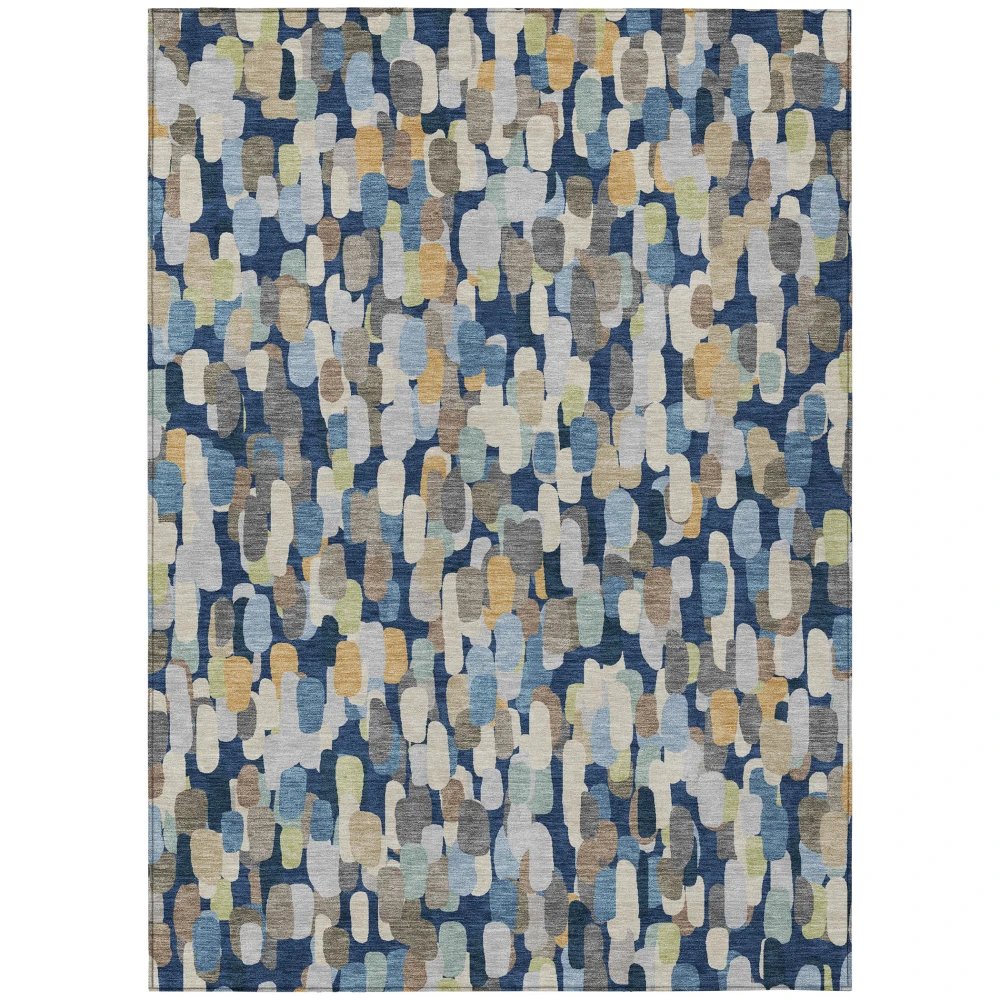 Chantille ACN2451 Navy 3' x 5' Rug