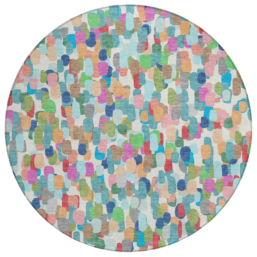 Chantille ACN2451 Teal 8' x 8' Rug