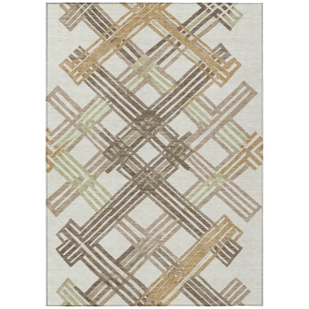 Chantille ACN2452 Ivory 5' x 7'6