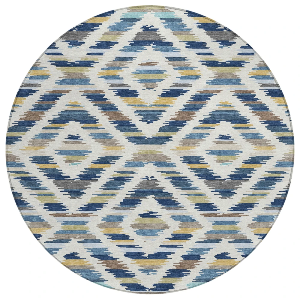 Chantille ACN2453 Navy 8' x 8' Rug