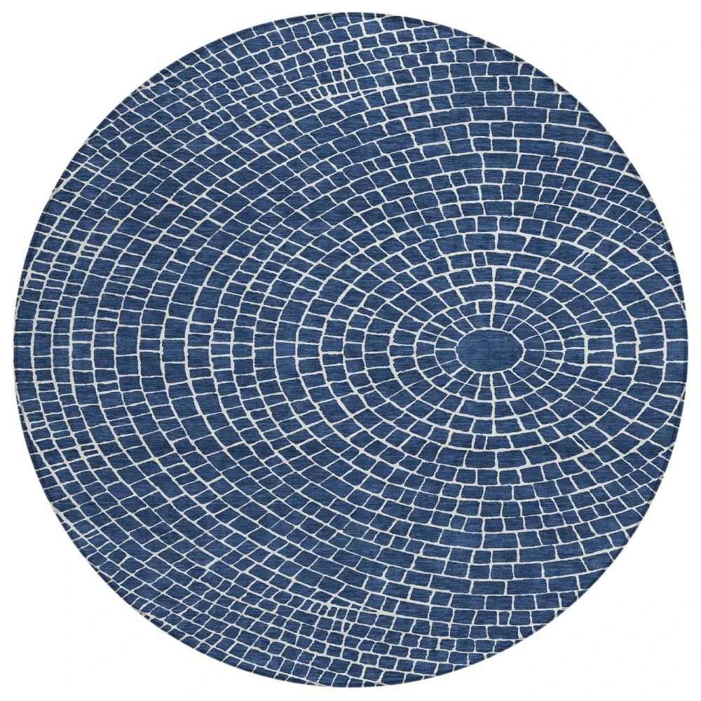 Chantille ACN2455 Navy 8' x 8' Rug