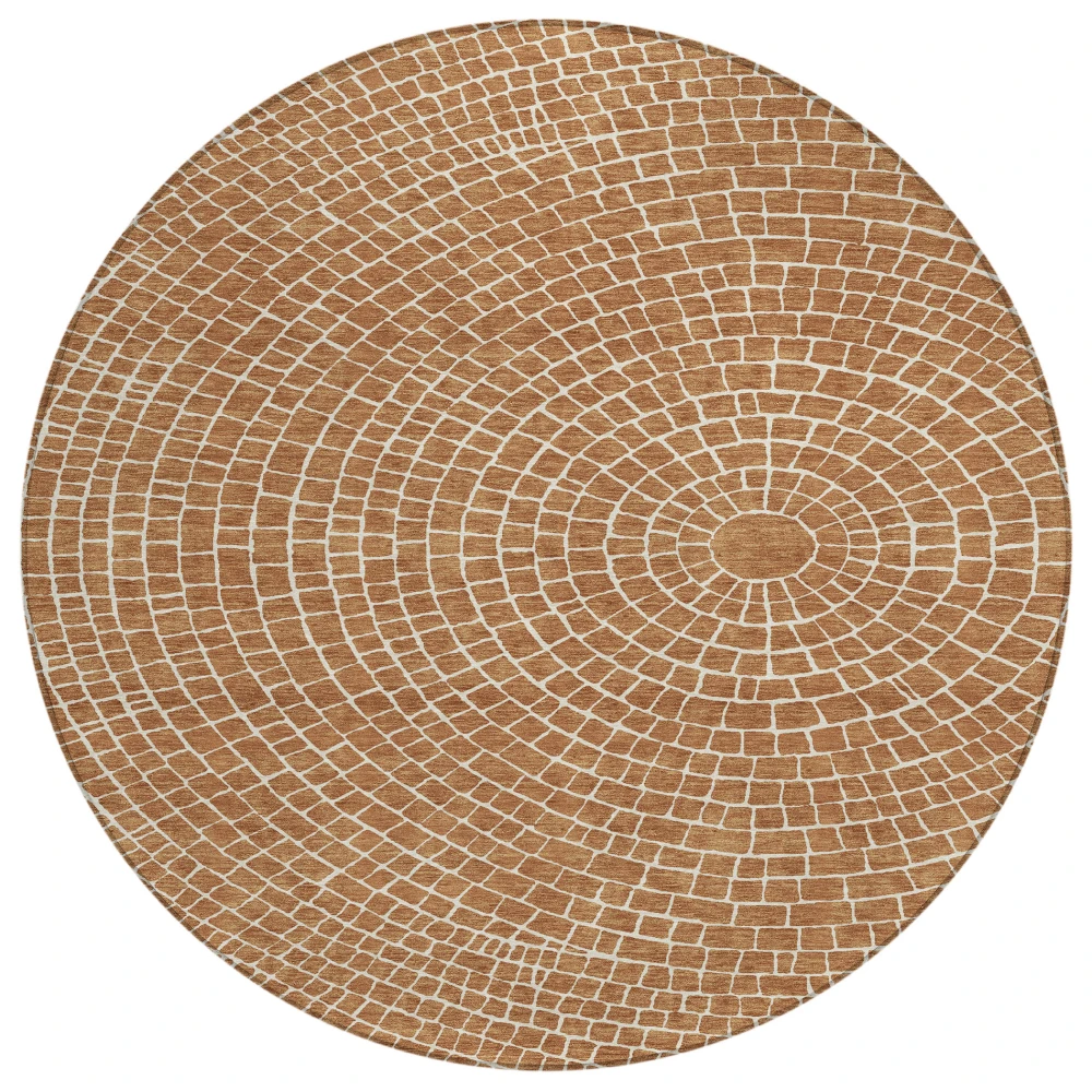 Chantille ACN2455 Rust 8' x 8' Rug