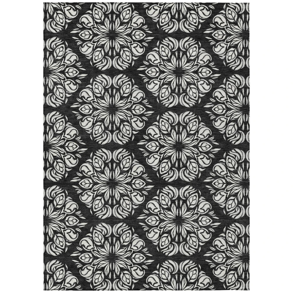 Chantille ACN2456 Black 8' x 10' Rug