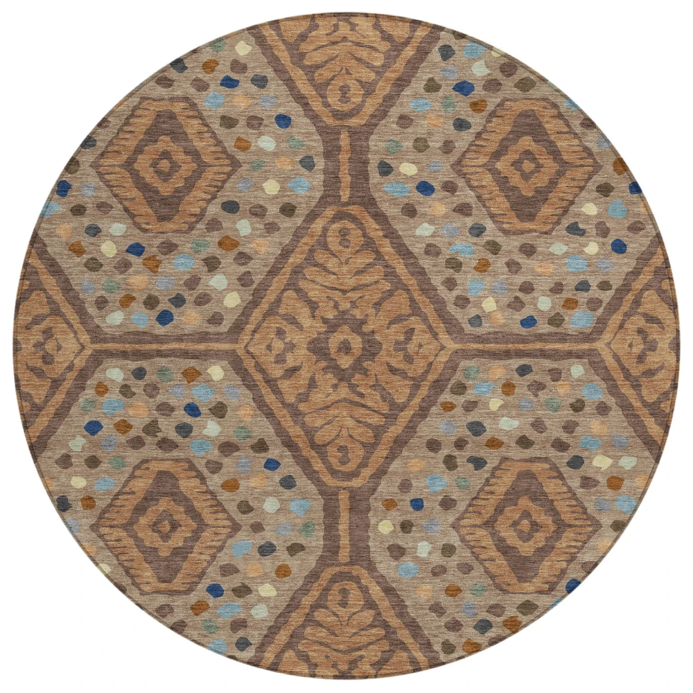Chantille ACN2457 Copper 8' x 8' Rug