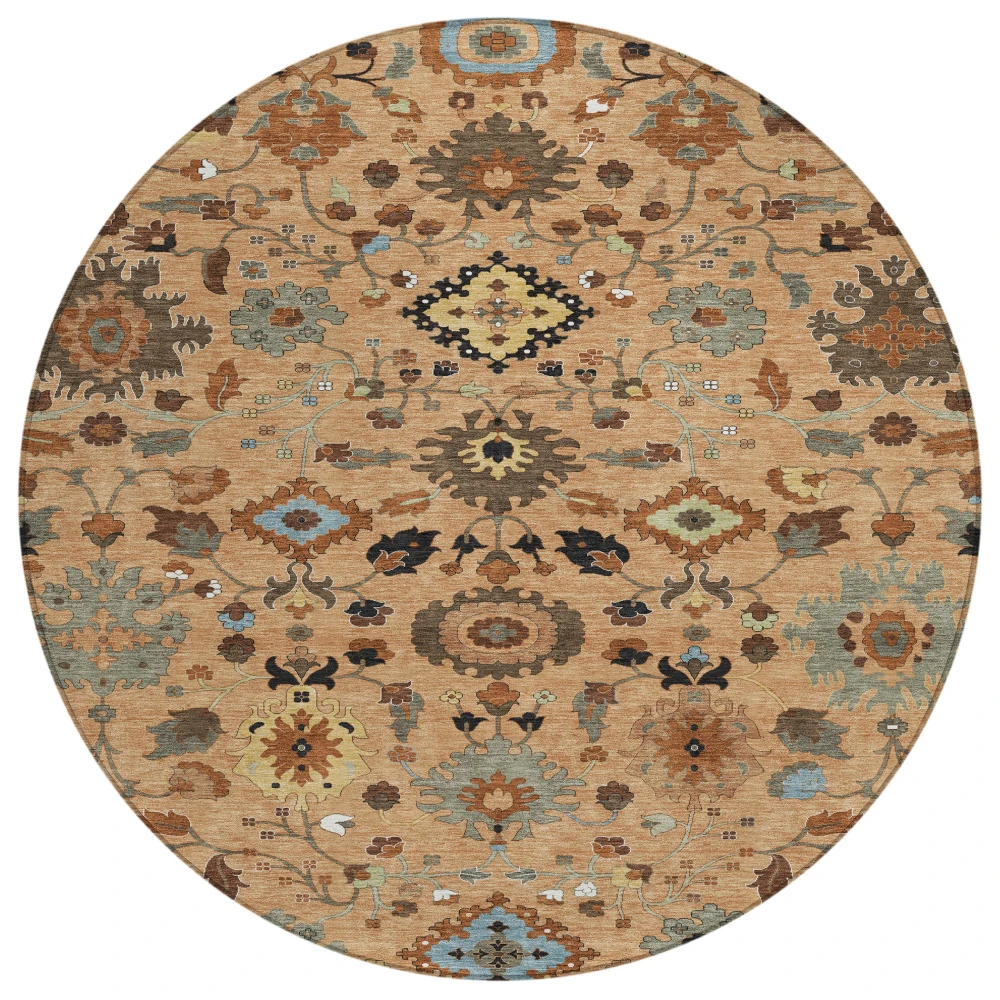 Chantille ACN2458 Copper 8' x 8' Rug