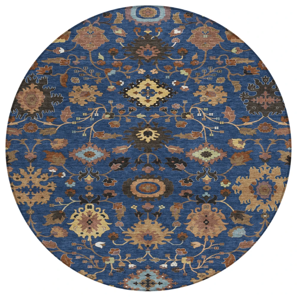 Chantille ACN2458 Navy 8' x 8' Rug