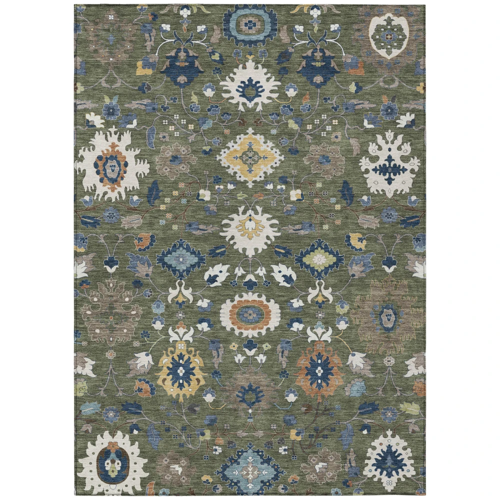 Chantille ACN2458 Olive 3' x 5' Rug