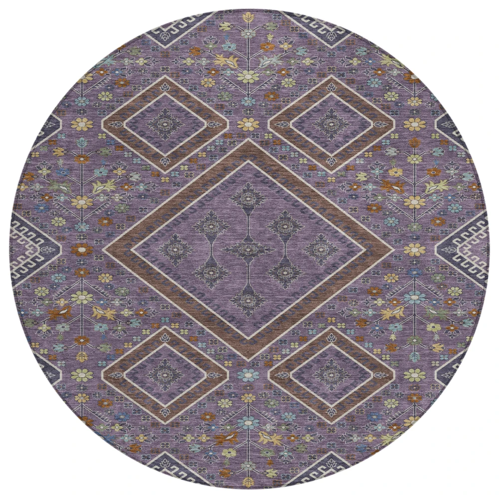 Chantille ACN2459 Plum 8' x 8' Rug