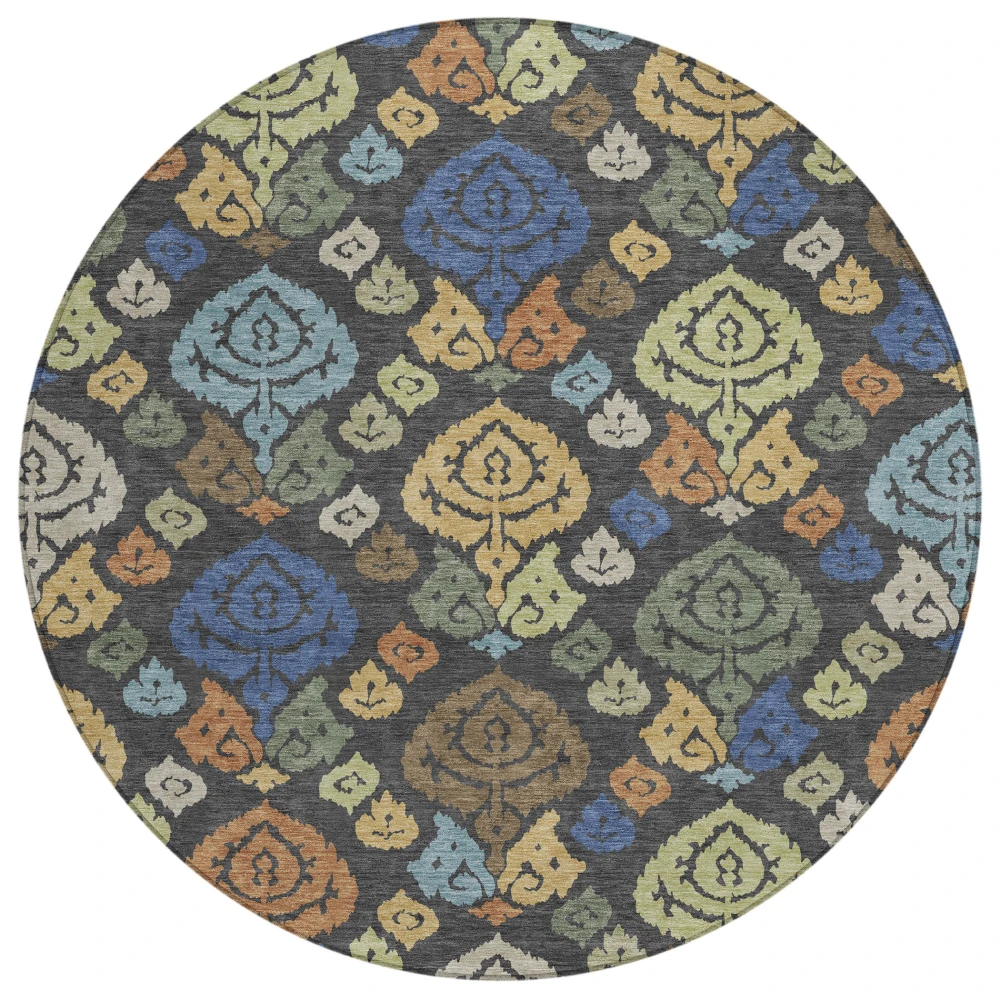 Chantille ACN2460 Charcoal 8' x 8' Rug