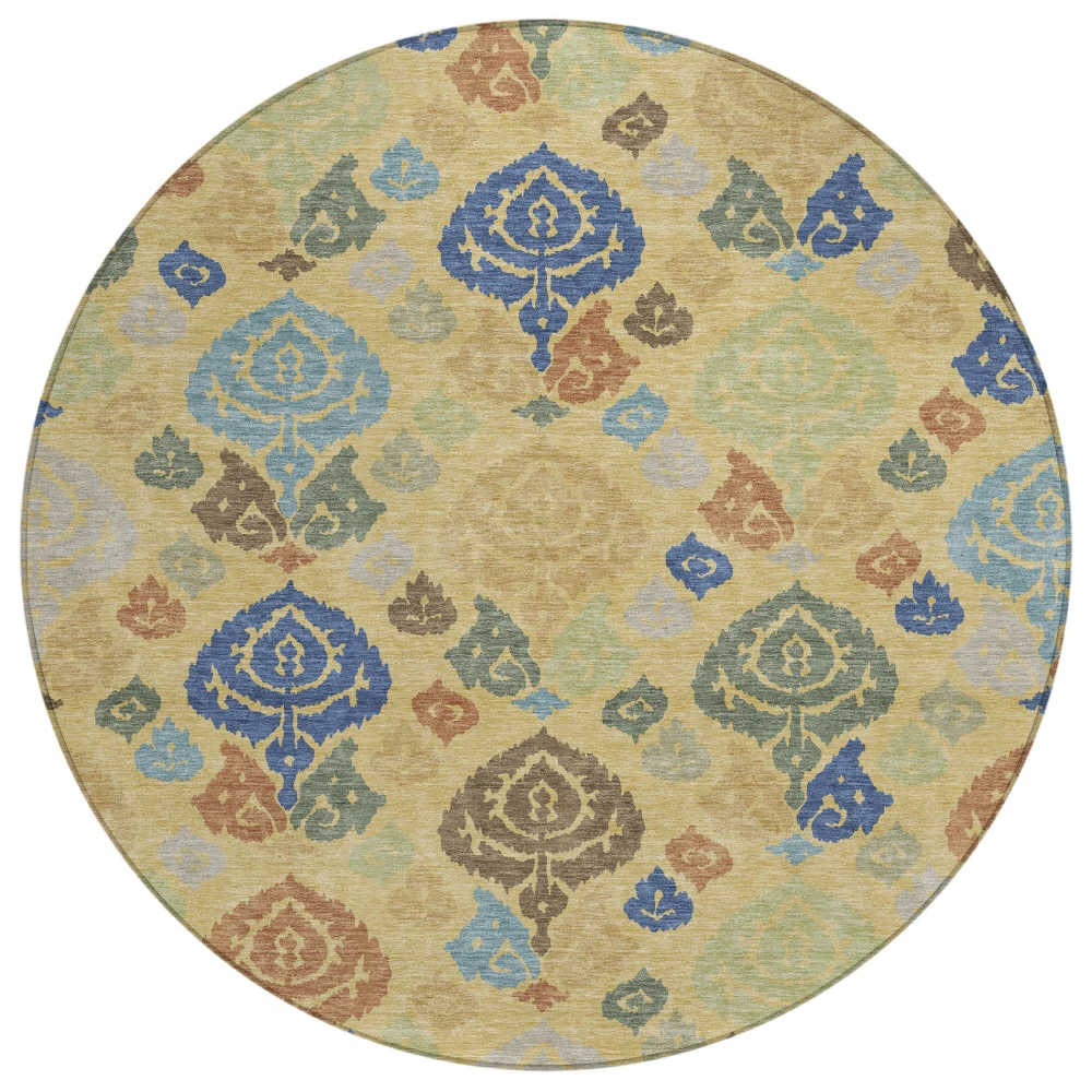Chantille ACN2460 Gold 8' x 8' Rug
