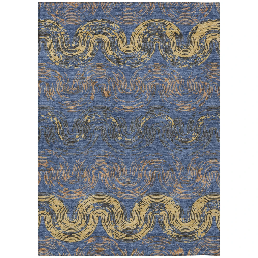 Chantille ACN2461 Navy 3' x 5' Rug
