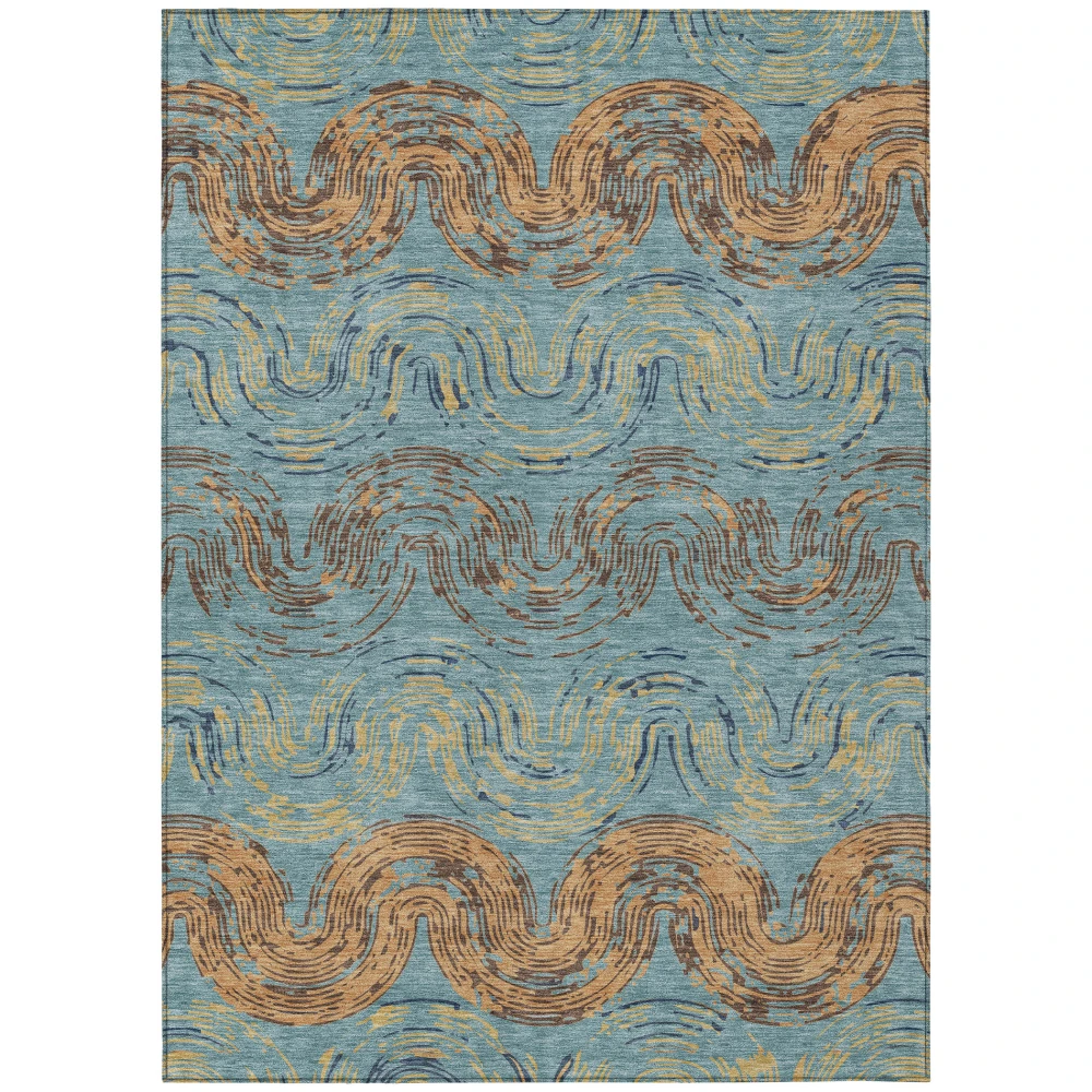 Chantille ACN2461 Teal 8' x 10' Rug