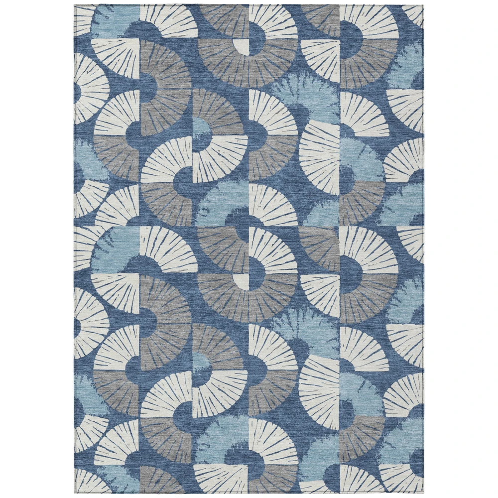 Chantille ACN2462 Navy 5' x 7'6
