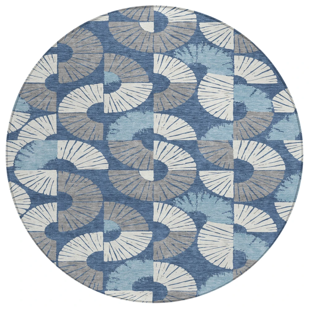 Chantille ACN2462 Navy 8' x 8' Rug