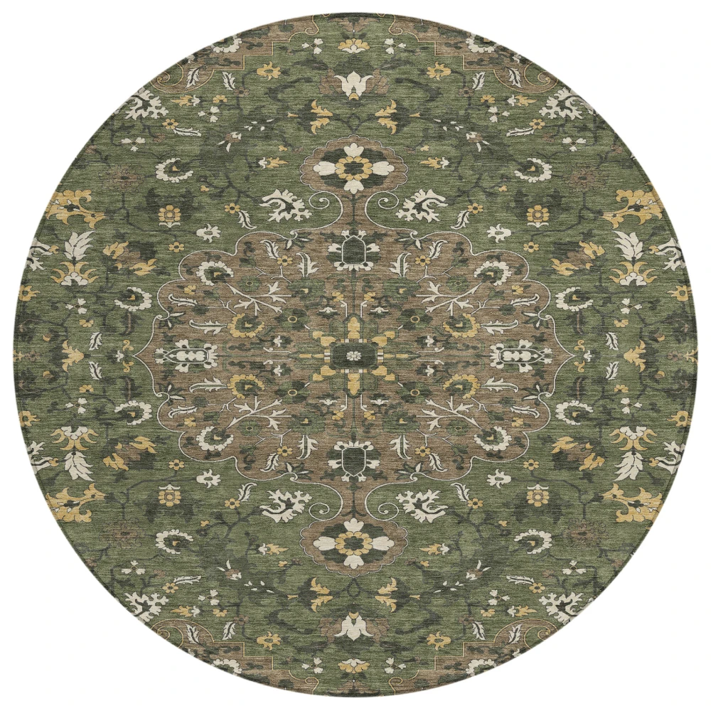 Chantille ACN2463 Brown 8' x 8' Rug