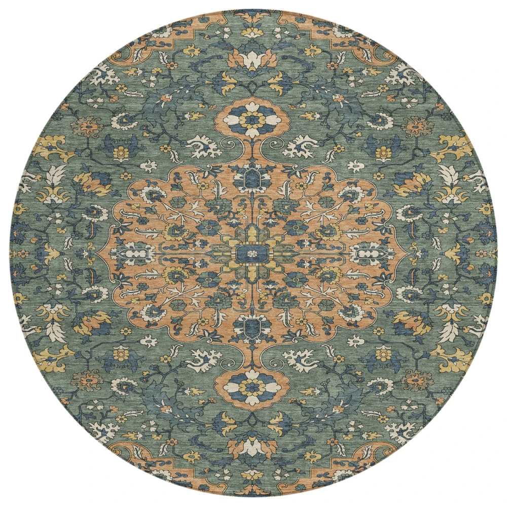 Chantille ACN2463 Copper 8' x 8' Rug