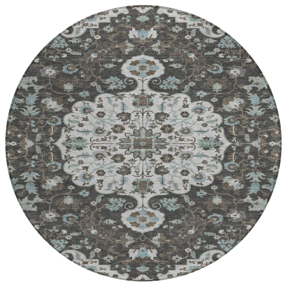 Chantille ACN2463 Silver 8' x 8' Rug