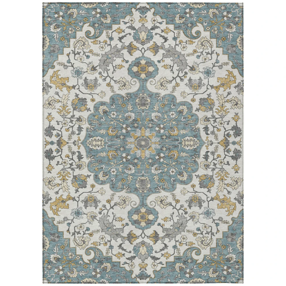 Chantille ACN2463 Teal 5' x 7'6