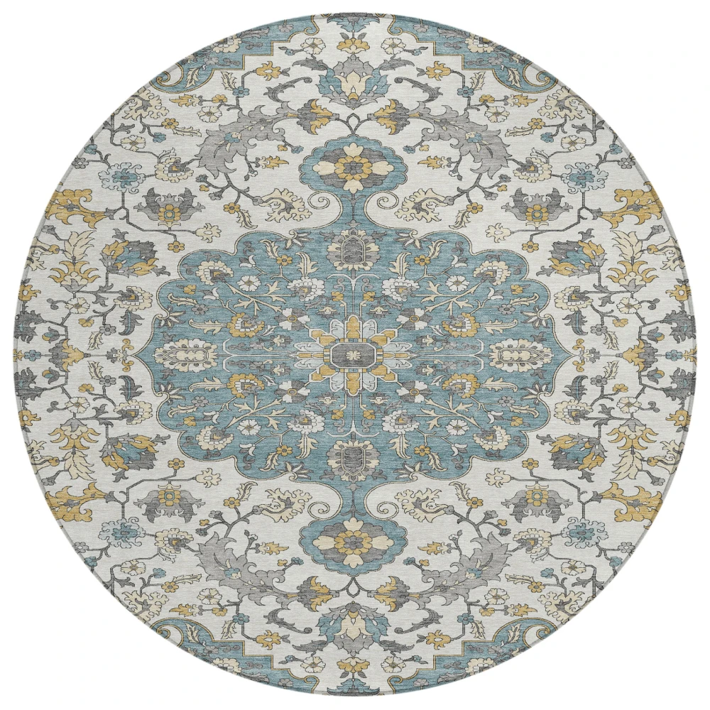 Chantille ACN2463 Teal 8' x 8' Rug