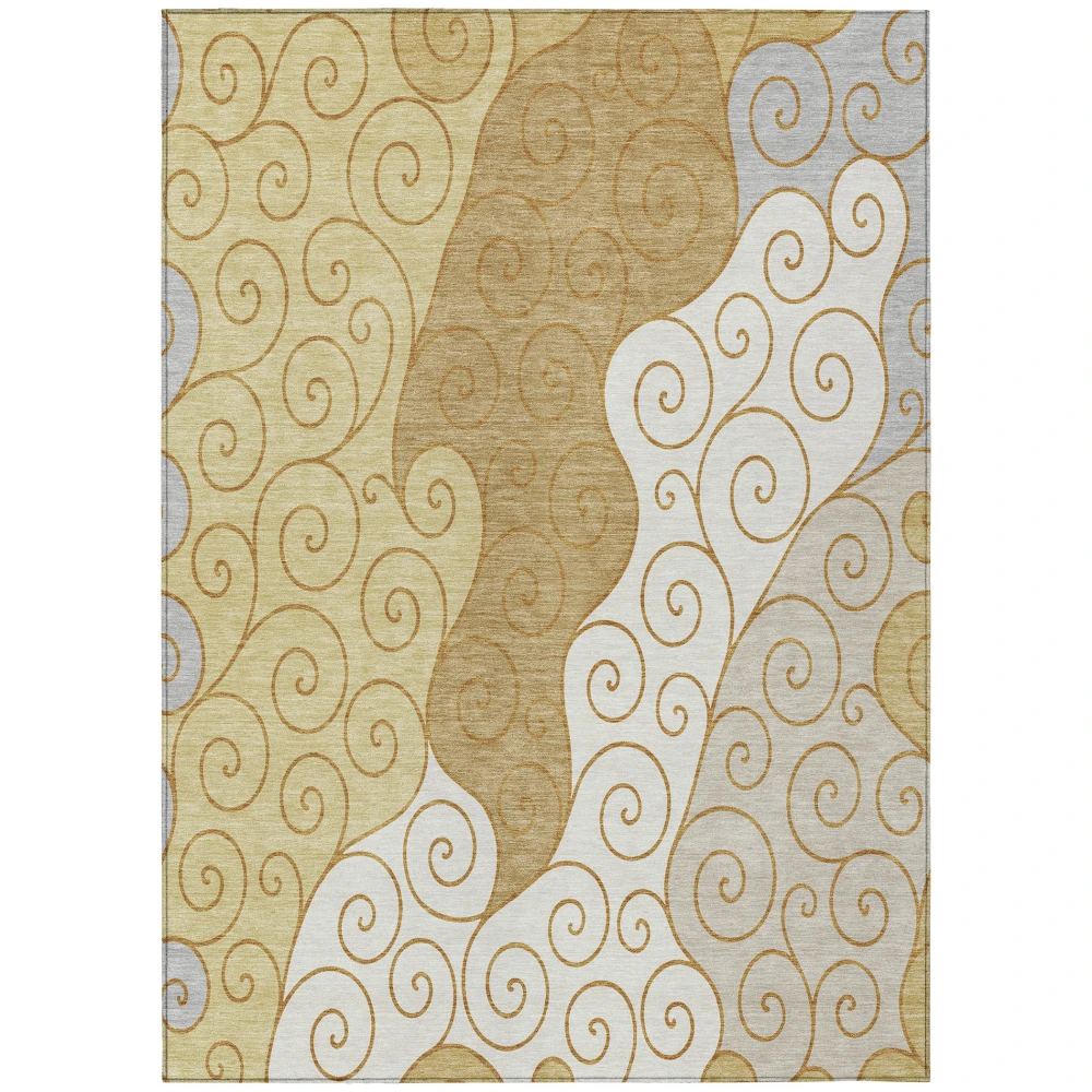 Chantille ACN2464 Gold 8' x 10' Rug