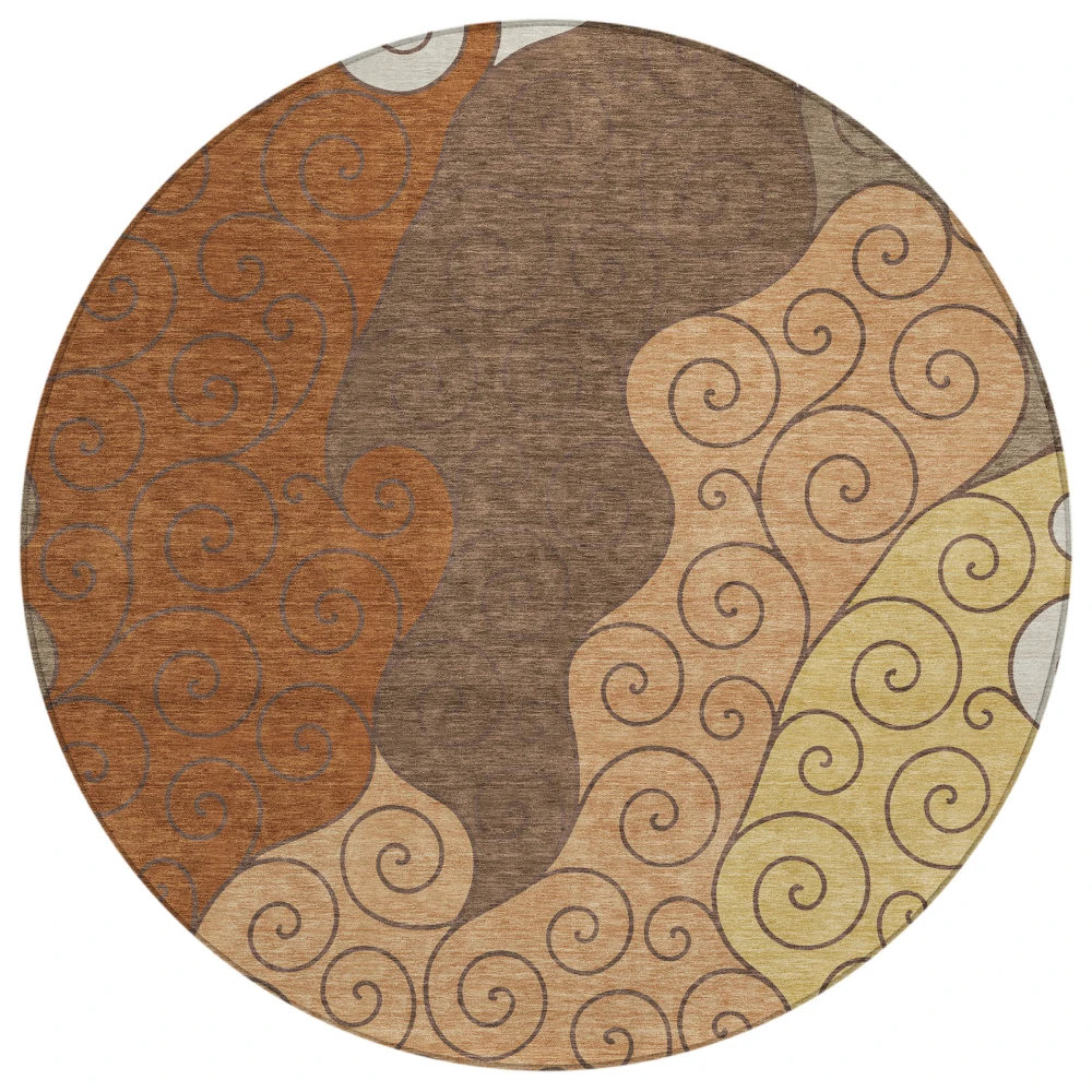 Chantille ACN2464 Paprika 8' x 8' Rug