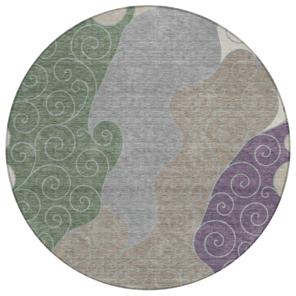 Chantille ACN2464 Pewter 8' x 8' Rug